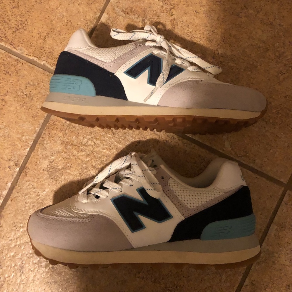 New Balance 574 retro, size kids 4 or women’s 6